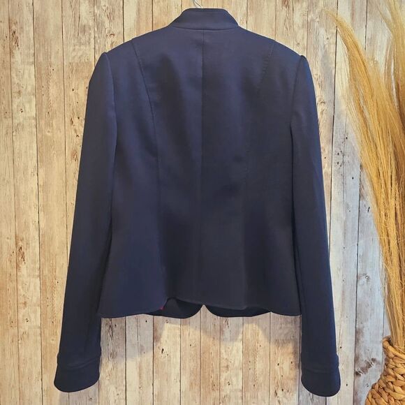 Tommy Hilfiger women's blazer jacket navy blue size 4 - Picture 7 of 9